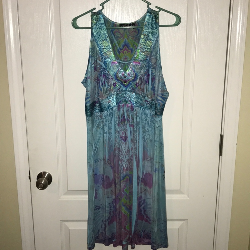 Beautiful silky dress! EUC.